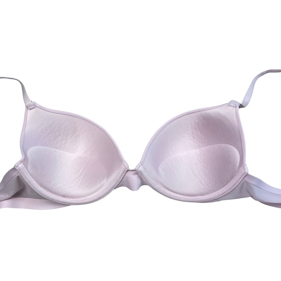 Tahari T-Shirt Bra Womens 34C Pink Contoured Padded Underwire - Picture 2 of 11